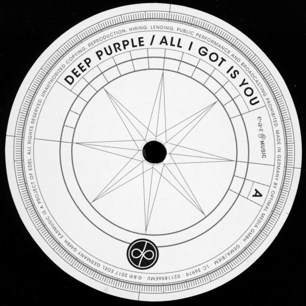 Vinyl Record Deep Purple – All I Got Is You LP - img.2