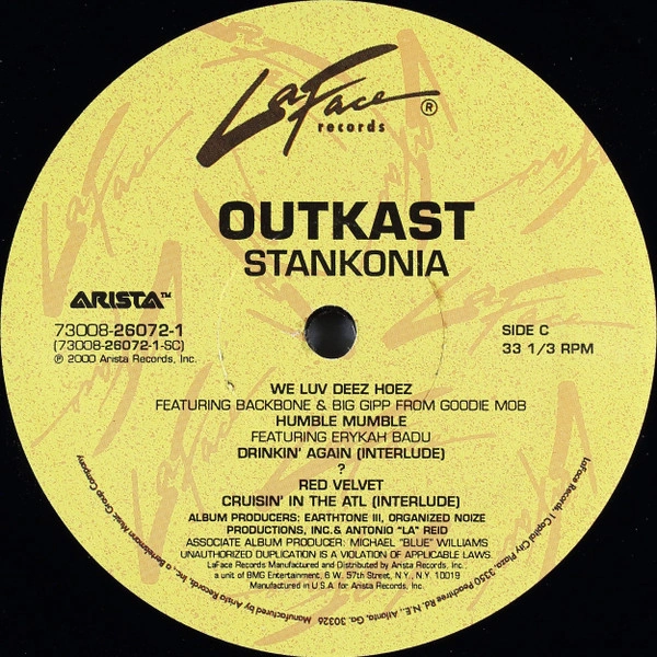 Vinyl Record OutKast - Stankonia - 2LP - img.4