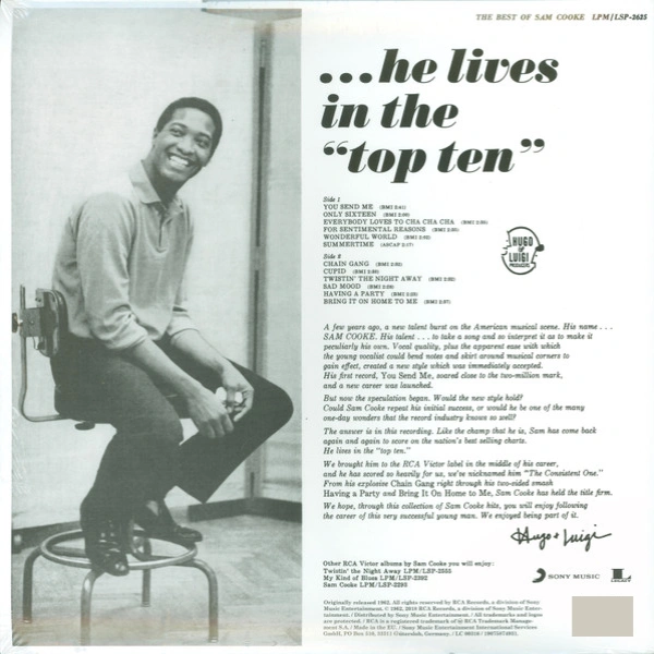 Vinyl Record Sam Cooke - The Best Of LP - img.1