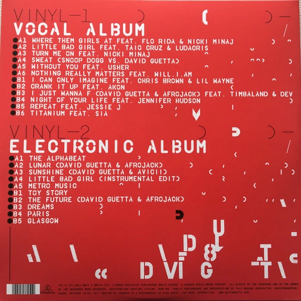 Vinyl Record David Guetta – Nothing But The Beat - 2LP - img.1