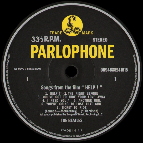 Vinyl Record The Beatles - Help! - img.3
