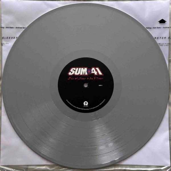 Vinyl Record Sum 41 - All Killer No Filler (25th Anniversary) (Iron Gray/Silver) - 2LP - img.6