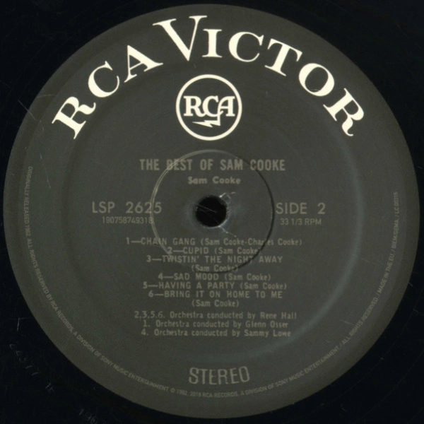 Vinyl Record Sam Cooke - The Best Of LP - img.3