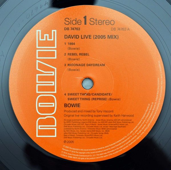 Vinyl Record David Bowie - David Live - img.2