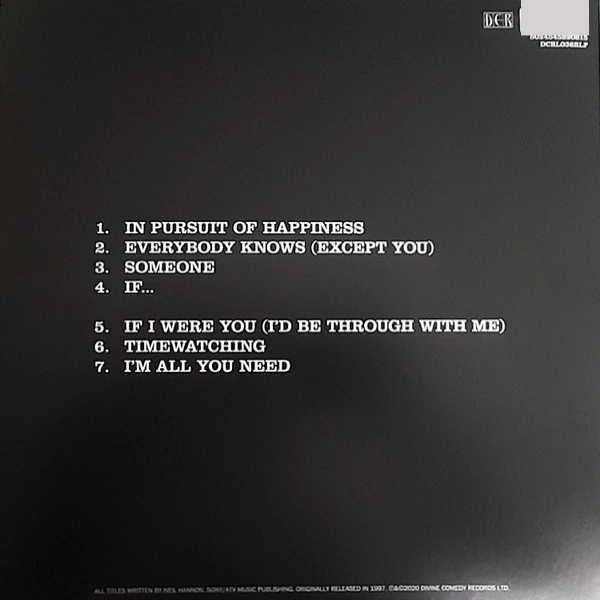 Vinyl Record The Divine Comedy – A Short Album About Love - LP - img.1