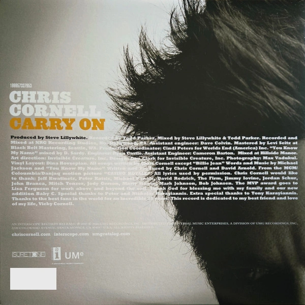 Vinyl Record Chris Cornell - Carry On - 2LP - img.4