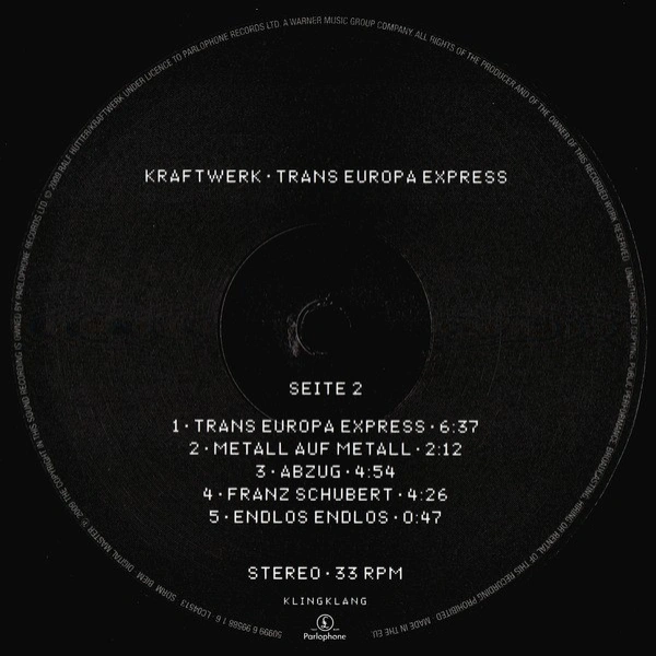 Vinyl Record Kraftwerk - Trans Europa Express (Remaster) LP - img.8