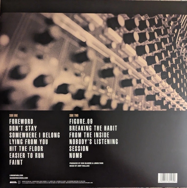 Vinyl Record Linkin Park – Meteora, Coloured Gold Red LP - img.1