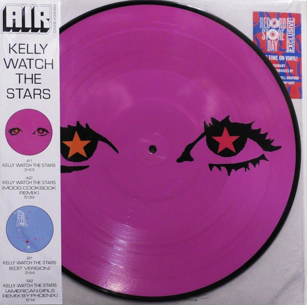 Vinyl Record AIR French Band – Kelly Watch The Stars LP - img.0