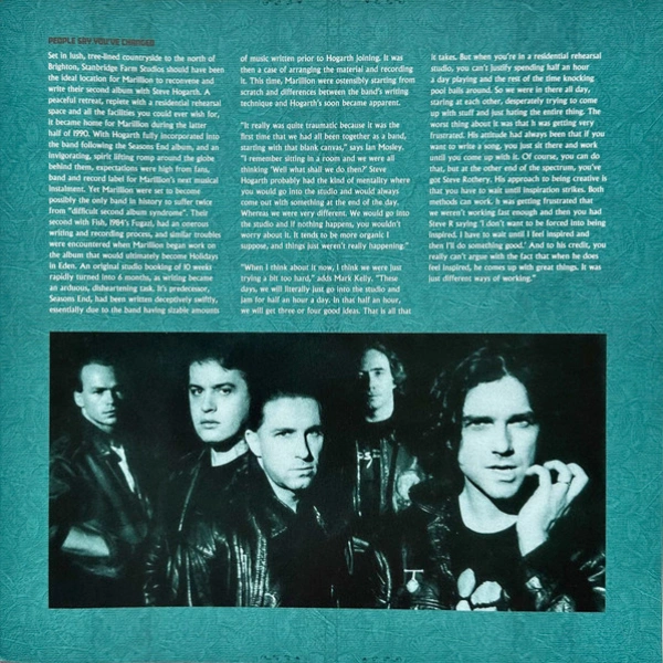 Vinyl Record Marillion – Holidays In Eden (Deluxe Edition) - 3LP - img.3