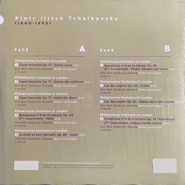 Vinyl Record Various Artists - The Masterpieces Of Pyotr Ilitch Tchaikovsky LP - img.1