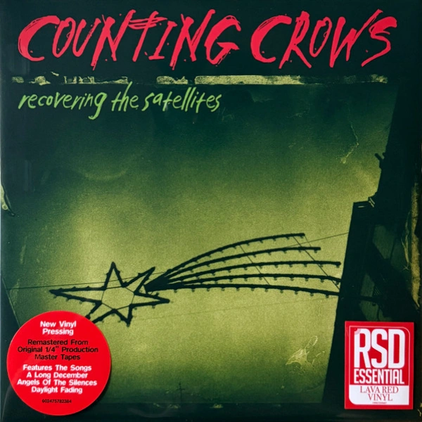 Vinyl Record Counting Crows - Recovering The Satellites (Red Lava) - 2LP - img.0