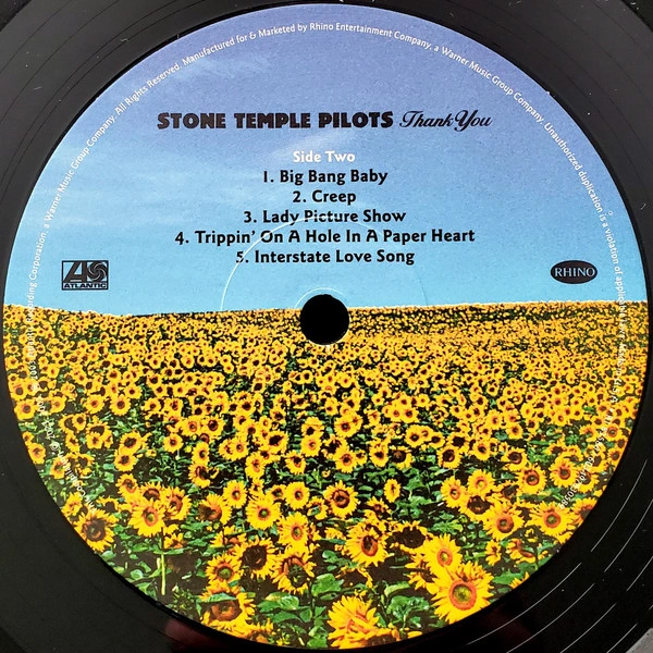 Vinyl Record Stone Temple Pilots - Thank You - 2LP - img.5