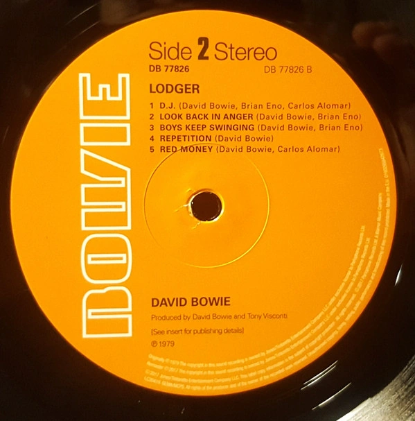 Vinyl Record David Bowie - Lodger - img.3