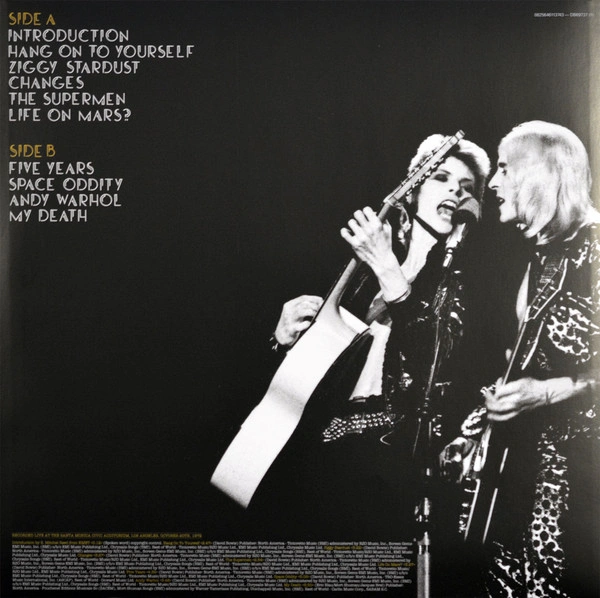 Vinyl Record David Bowie - Live Santa Monica '72 - img.3