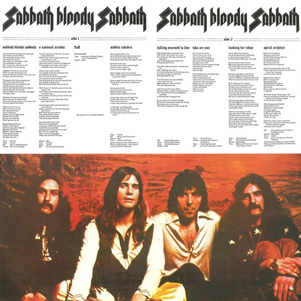 Vinyl Record Black Sabbath - Sabbath Bloody Sabbath LP - img.6