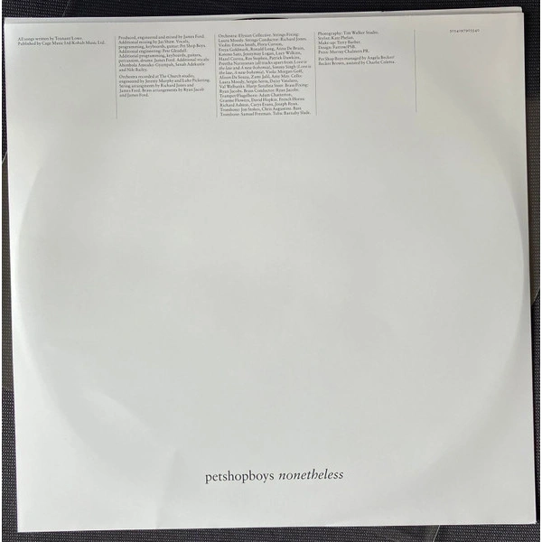 Vinyl Record Pet Shop Boys – Nonetheless LP - img.3