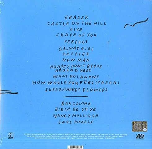 Vinyl Record Ed Sheeran - Divide LP - img.1