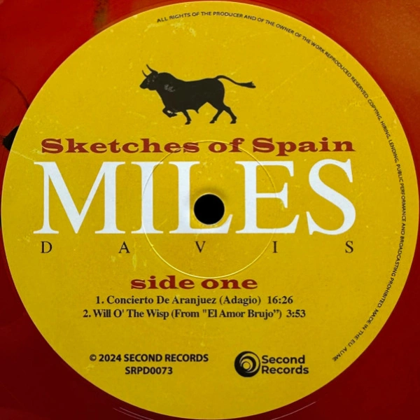 Vinyl Record Miles Davis – Sketches Of Spain (Lagoon Vinyl) LP - img.4