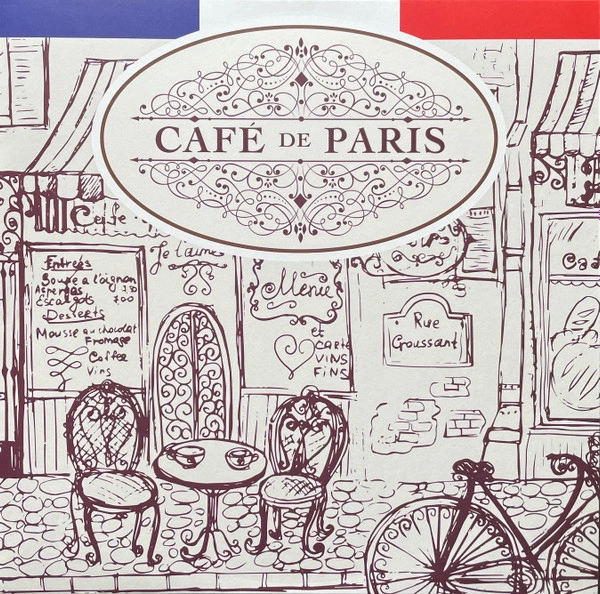 Vinyl Record Various – Cafe De Paris - Blue Marbled - LP - img.0