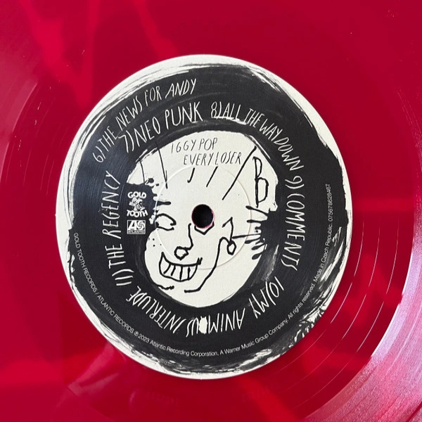 Vinyl Record Iggy Pop – Every Loser (Red) LP - img.12