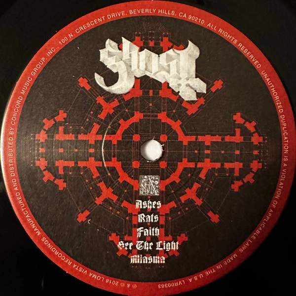 Vinyl Record Ghost - Prequelle LP - img.2