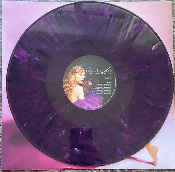 Vinyl Record Taylor Swift – Speak Now - Taylor's Version - Violet Marbled - 3LP - img.2