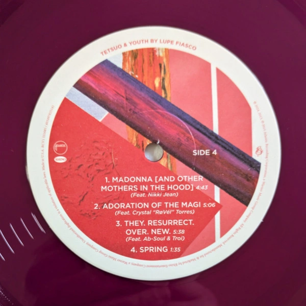 Vinyl Record Lupe Fiasco - Tetsuo & Youth (Purple Vinyl) - 2LP - img.6