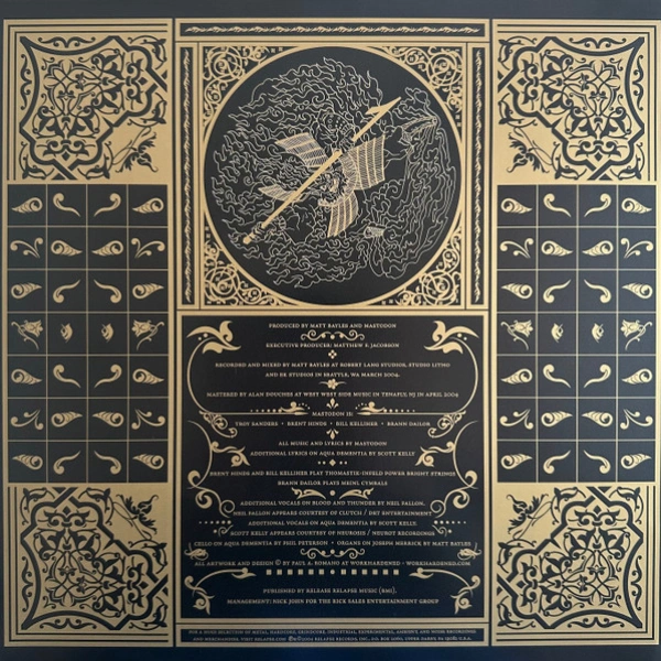 Vinyl Record Mastodon - Leviathan (Limited White & Emerald Green Splatter) LP - img.5