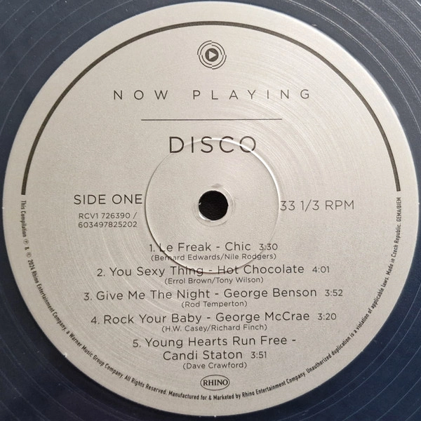 Vinyl Record Various Artists - Now Playing: Disco (Clear) LP - img.5