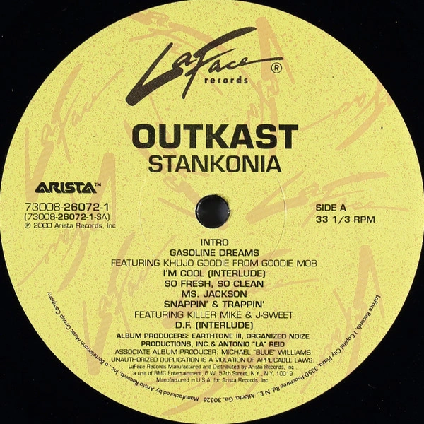 Vinyl Record OutKast - Stankonia - 2LP - img.2