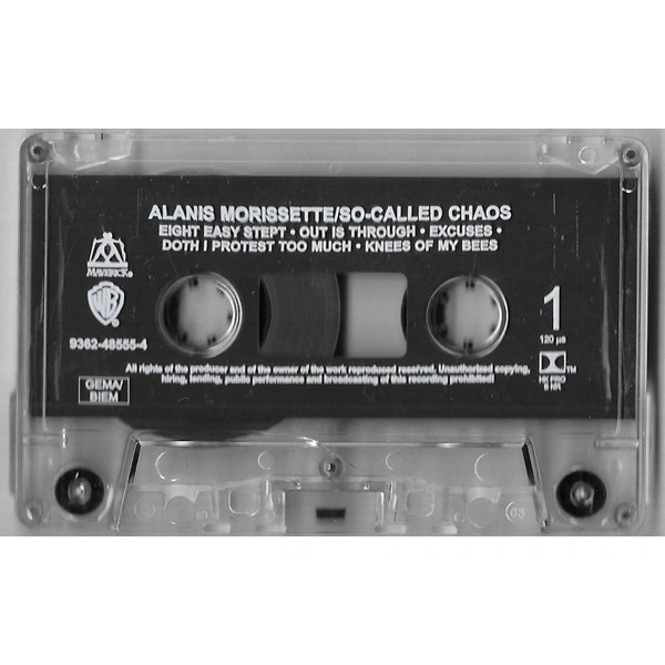 Сassette Tape Alanis Morissette - So-Called Chaos - img.4