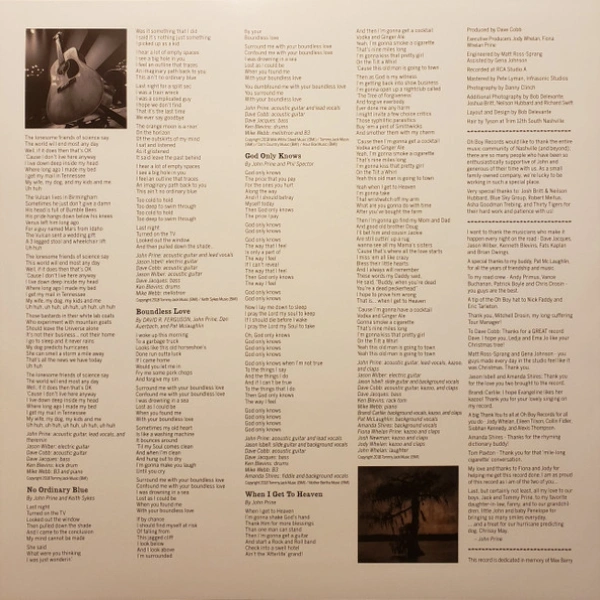 Vinyl Record John Prine - The Tree Of Forgiveness LP - img.5