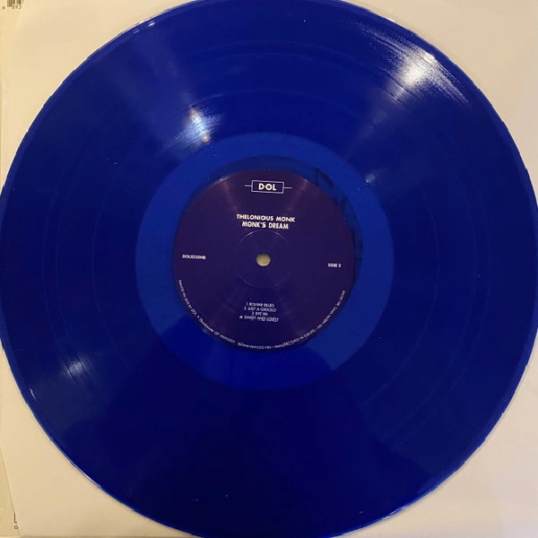 Vinyl Record The Thelonious Monk Quartet - Monks Dream (Blue) LP - img.3
