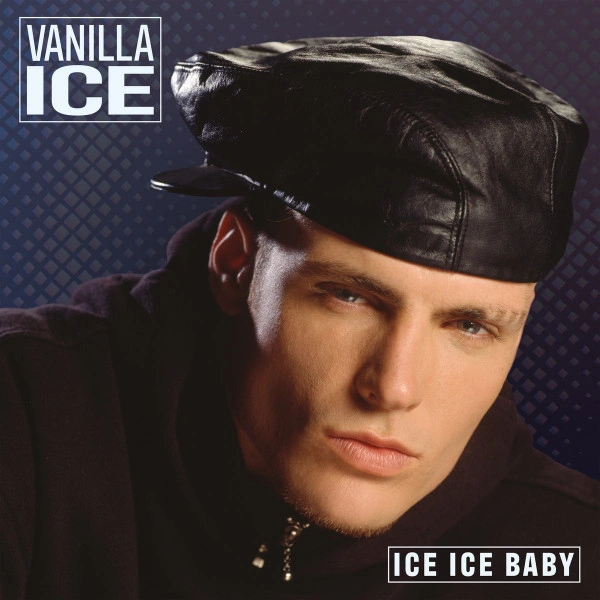 Vinyl Record Vanilla Ice – Ice Ice Baby - White & Blue Splatter LP - img.0