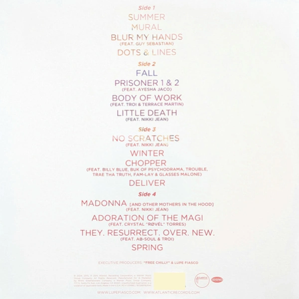 Vinyl Record Lupe Fiasco - Tetsuo & Youth (Purple Vinyl) - 2LP - img.2