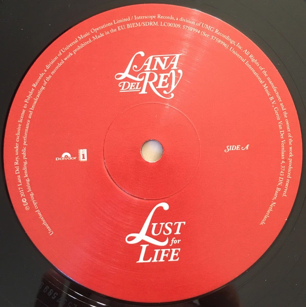 Vinyl Record Lana Del Rey – Lust For Life 2LP - img.3