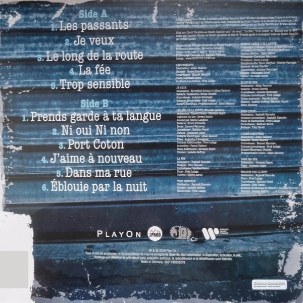 Vinyl Record Zaz - Zaz (Blue) LP - img.1