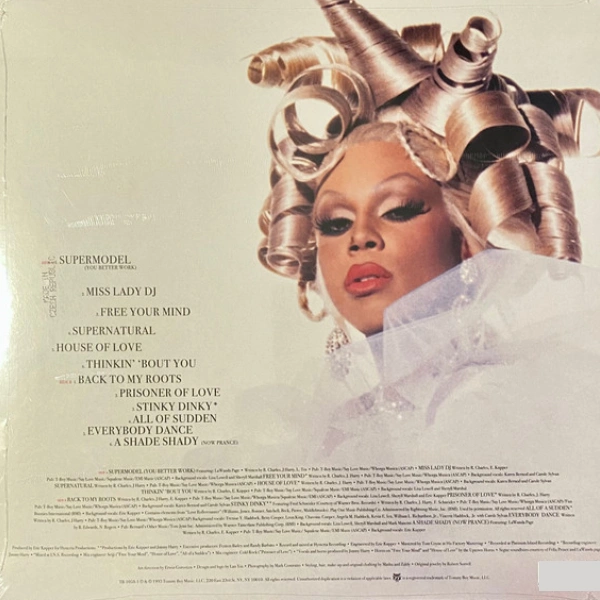 Vinyl Record RuPaul – Supermodel Of The World LP - img.3