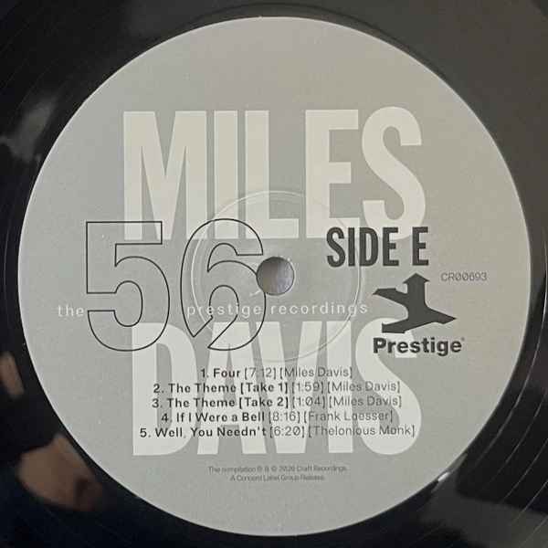 Vinyl Record Miles Davis - 56 (The Prestige Recordings) - 4LP - img.13
