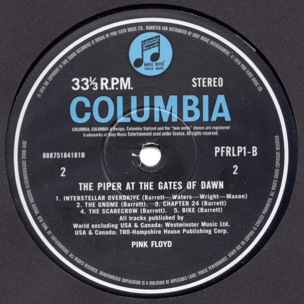 Vinyl Record Pink Floyd - The Piper At The Gates Of Dawn - LP - img.4