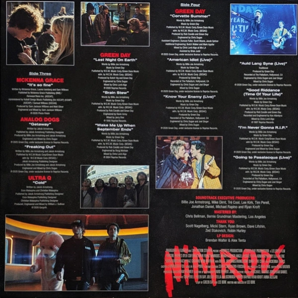 Vinyl Record Various Artists - Nimrods (The Soundtrack) (Green (Freds Hair Green)) - 2LP - img.3