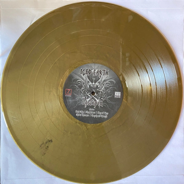 Vinyl Record Iced Earth – Dystopia (Gold in Triple Gatefold) LP - img.2