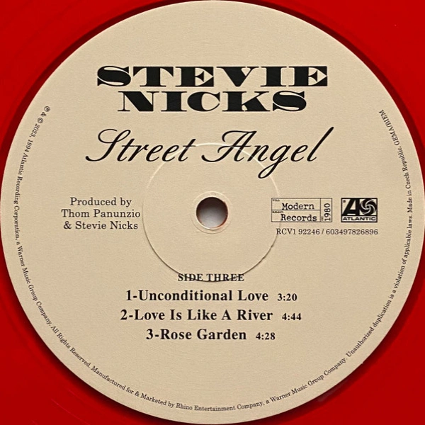 Vinyl Record Stevie Nicks – Street Angel (coloured) - 2LP - img.7