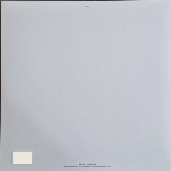 Vinyl Record New Order - True Faith LP - img.2