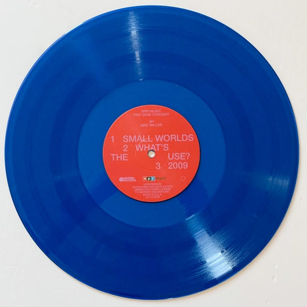 Vinyl Record Mac Miller – NPR Music Tiny Desk Concert - Blue Translucent - LP - img.2