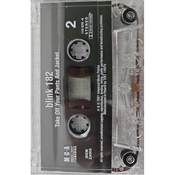 Сassette Tape Blink-182 - Take Off Your Pants And Jacket - img.6