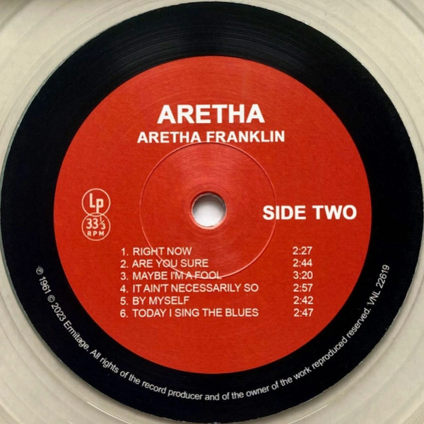 Vinyl Record Aretha Franklin With The Ray Bryant Combo – Aretha Franklin (Clear) LP - img.5