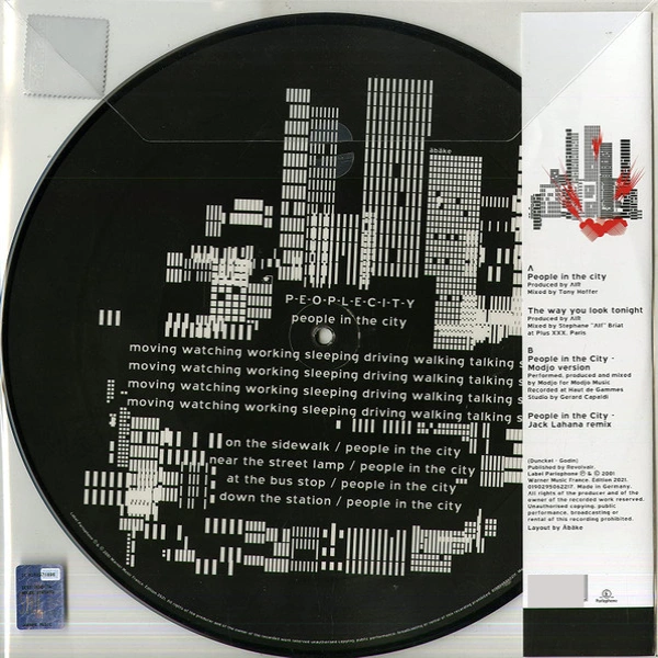 Vinyl Record AIR – People In The City LP - img.1