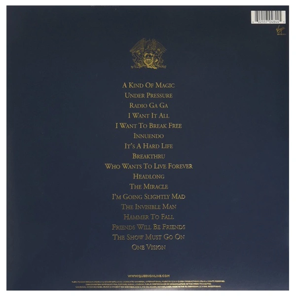 Vinyl Record Queen Greatest Hits II 2LP - img.1